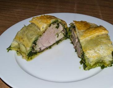 Schweinsfischerl im Teig-Mantel Schweinsfischerl im Teig-Mantel