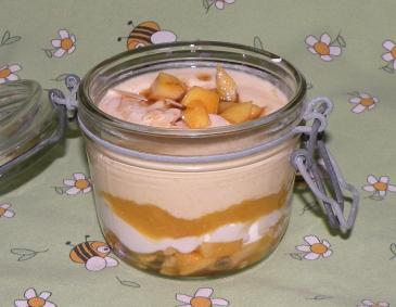 Mango-Schichtdessert Mango-Schichtdessert