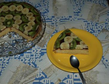 Kiwi-Bananen-Torte Kiwi-Bananen-Torte