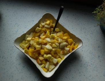 Winterlicher Obstsalat Winterlicher Obstsalat