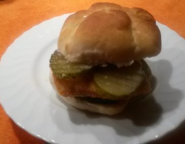 Pikante Schnitzelsemmel Pikante Schnitzelsemmel