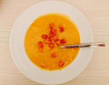 Exotische Kürbissuppe Exotische Kürbissuppe