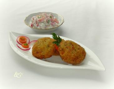 Gemüse-Käselaibchen Gemüse-Käselaibchen