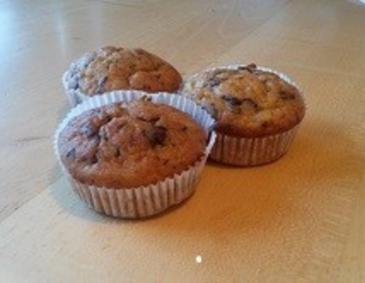 Bananen-Schoko-Muffins Bananen-Schoko-Muffins