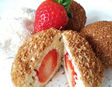 Erdbeer-Topfenknödel Erdbeer-Topfenknödel
