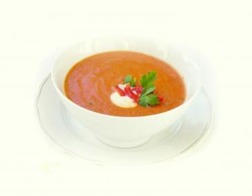 Cremige Tomatensuppe Cremige Tomatensuppe