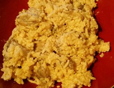 Indischer Reis mit Curryhuhn Indischer Reis mit Curryhuhn