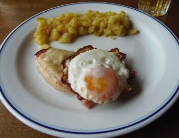 Hühnerschnitzel nach Berner Art Hühnerschnitzel nach Berner Art