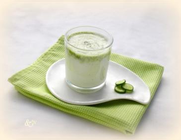 Ingwer-Gurken-Lassi Ingwer-Gurken-Lassi