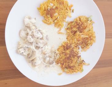 Karottenpuffer Karottenpuffer