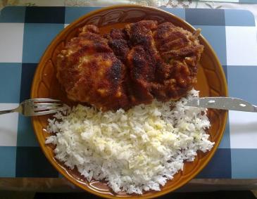 Gebackenes Putenschnitzel Gebackenes Putenschnitzel