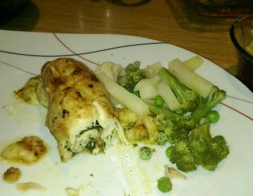 Bärlauchroulade Bärlauchroulade