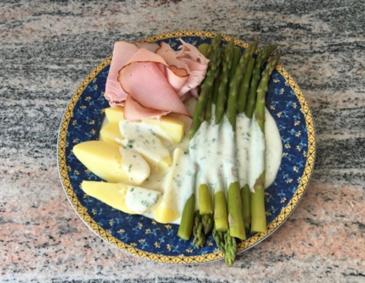Spargel Mit Kräuter-Hollandaise Spargel Mit Kräuter-Hollandaise