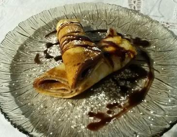 Schoko-Nuss-Palatschinken Schoko-Nuss-Palatschinken