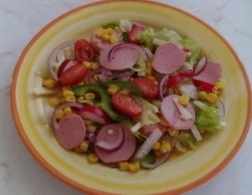 Bunter Wurstsalat Bunter Wurstsalat