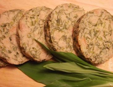 Bärlauch-Serviettenknödel Bärlauch-Serviettenknödel