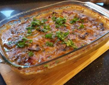 Schweinefiletauflauf Schweinefiletauflauf