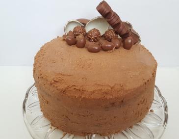 Torte mit Schokoganache Torte mit Schokoganache