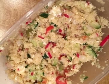 Griechischer Couscous-Salat Griechischer Couscous-Salat