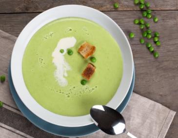 Cremige Erbsensuppe Cremige Erbsensuppe