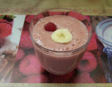 Himbeer Bananen Smoothie Himbeer Bananen Smoothie