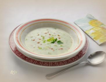 Lauch-Zwiebel-Suppe Lauch-Zwiebel-Suppe