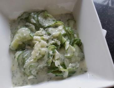 Schwedischer Gurkensalat Schwedischer Gurkensalat