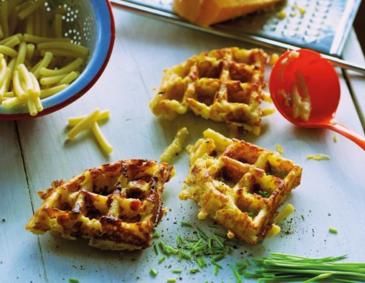 Mac'n'Cheese Waffeln Mac'n'Cheese Waffeln