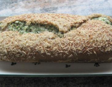 Bärlauchtopfenstrudel Bärlauchtopfenstrudel