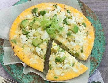 Avocado-Feta-Frittata Avocado-Feta-Frittata