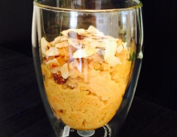 Halwa Gadjar - Indisches Karotten Dessert Halwa Gadjar - Indisches Karotten Dessert