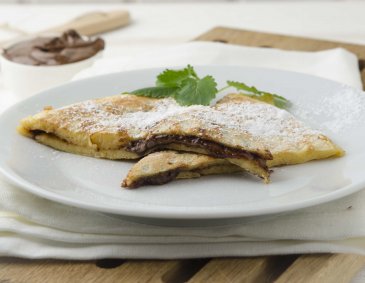 Nutella-Palatschinken Nutella-Palatschinken