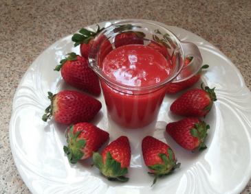 Erdbeersauce Erdbeersauce