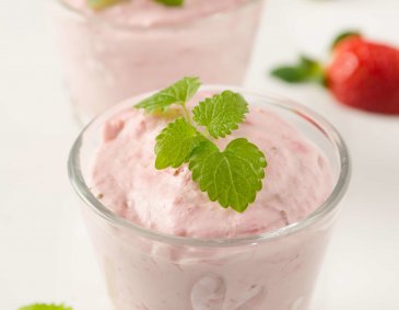 Erdbeermousse Erdbeermousse