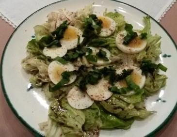 Eiersalat mit Bärlauch Eiersalat mit Bärlauch