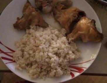 Huhn mit Reis Huhn mit Reis