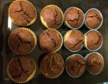 Marmor-Muffins mit Heidelbeeren Marmor-Muffins mit Heidelbeeren