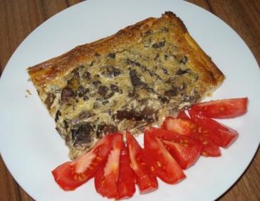 Pilztarte Pilztarte