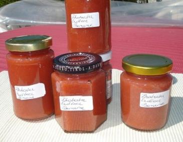 Rhabarber-Erdbeer-Bananen-Marmelade Rhabarber-Erdbeer-Bananen-Marmelade
