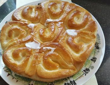 Chinois mit Cremefüllung Chinois mit Cremefüllung