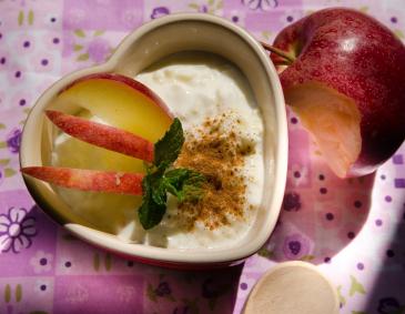 Apfel-Zimt-Joghurt Apfel-Zimt-Joghurt