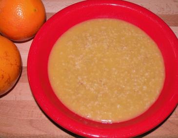 Orangen-Haferbrei Orangen-Haferbrei