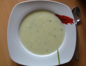 Knoblauchcremesuppe Knoblauchcremesuppe