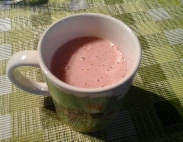 Himbeer-Hirse-Smoothie Himbeer-Hirse-Smoothie