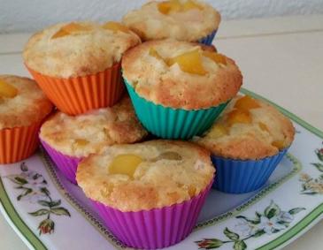 Pfirsichmuffins Pfirsichmuffins