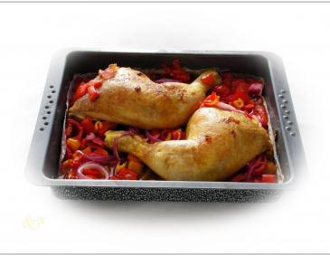 Ofen-Huhn Ofen-Huhn
