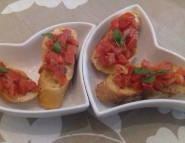 Schnelle Bruschette Schnelle Bruschette