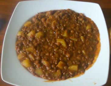 Veganes Linsengulasch Veganes Linsengulasch