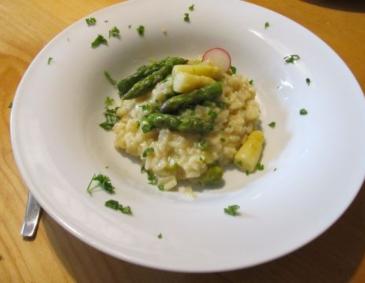 Risotto mit Spargeln Risotto mit Spargeln