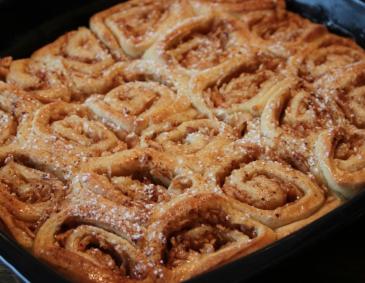 Bratapfel-Zimtschnecken Bratapfel-Zimtschnecken